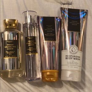 Bath and body works body wash and body spray